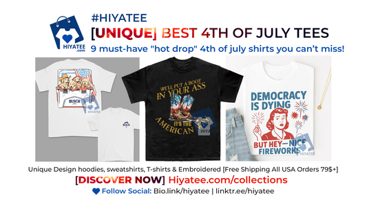 🎆 9 must-have "hot drop" 4th of july shirts you can’t miss!