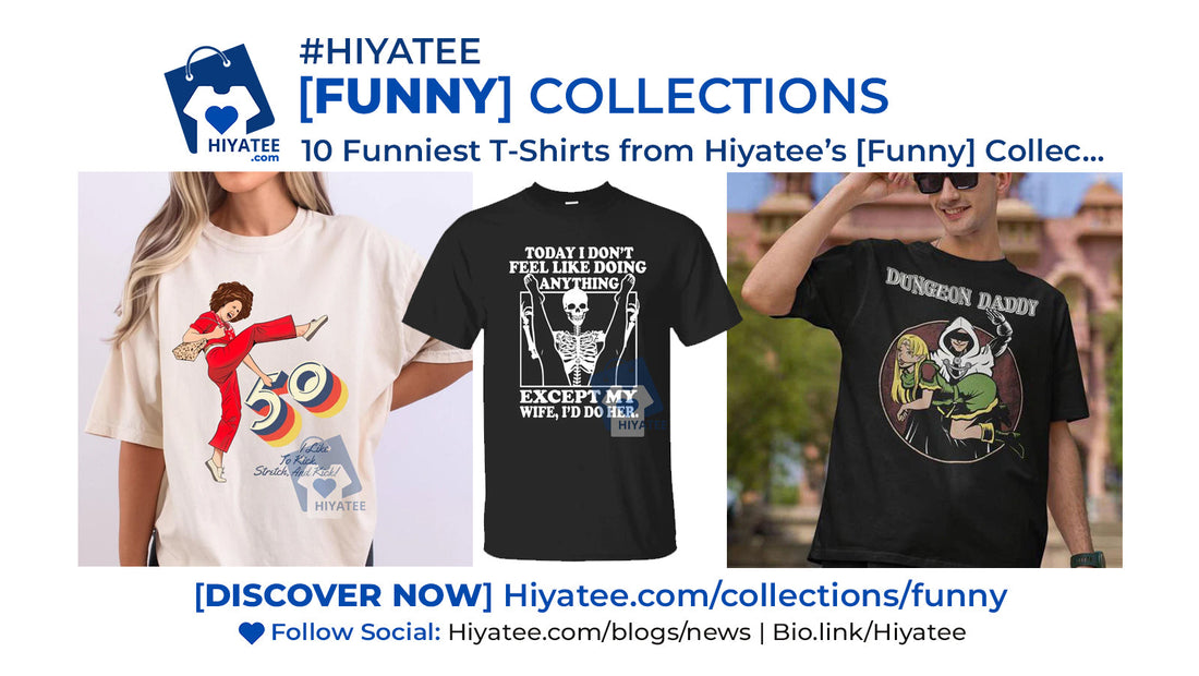 😈😂 10 Funniest T-Shirts from Hiyatee’s [Funny] Collection