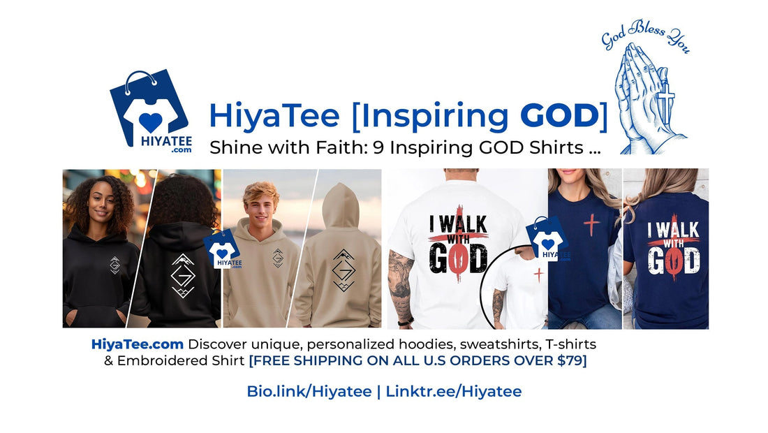 ✝ Shine with Faith: 9 Inspiring GOD Shirts to Elevate Your Spirit