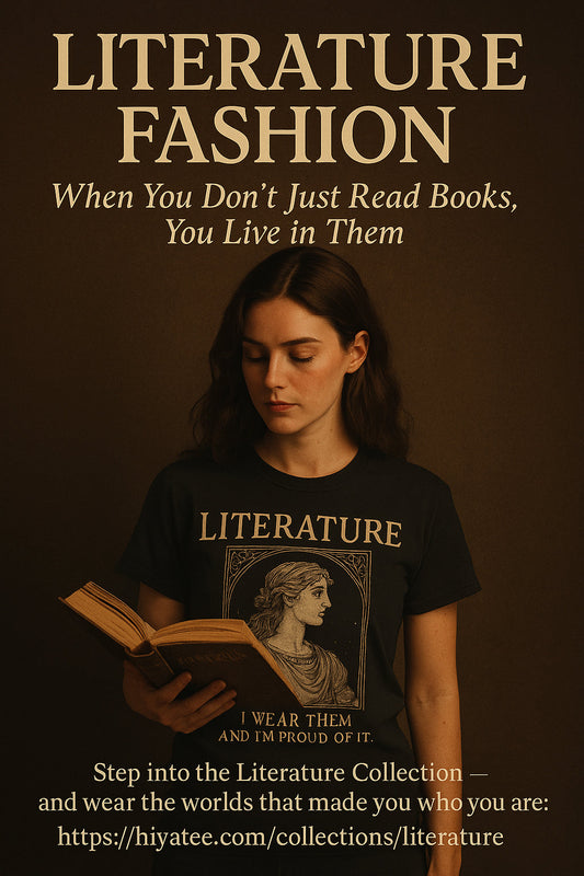 📚✨ Literature Fashion – When You Don’t Just Read Books, You Live in Them