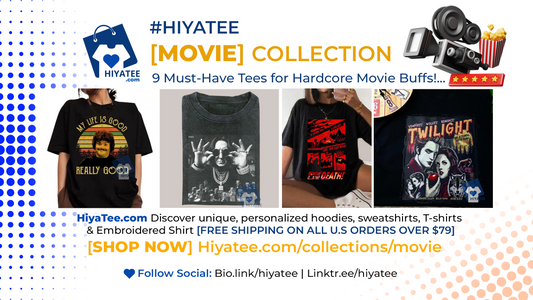 🎬 [MOVIE] Collection – 9 Must-Have Tees for Hardcore Movie Buffs!