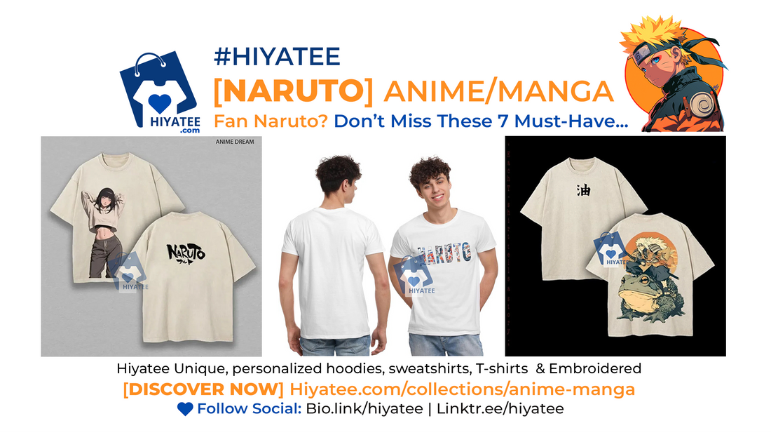 Fan Naruto? Don’t Miss These 7 Must-Have Tees 🍥🔥