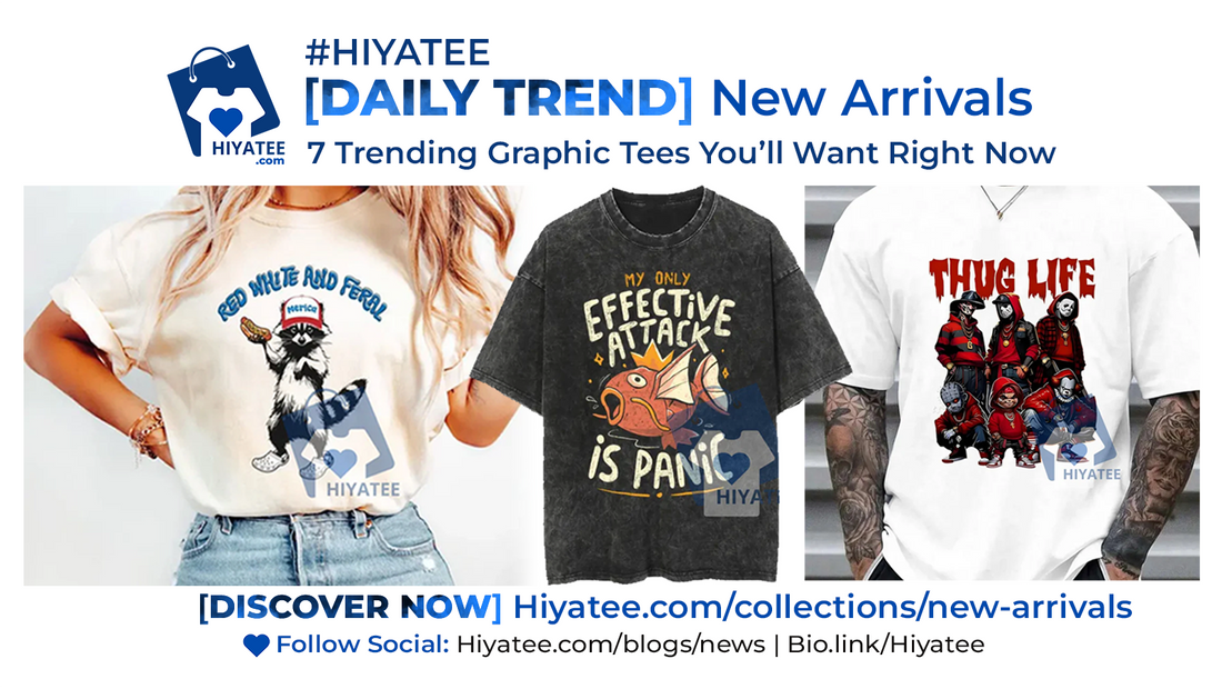 🔥 7 Trending Graphic Tees You’ll Want Right Now