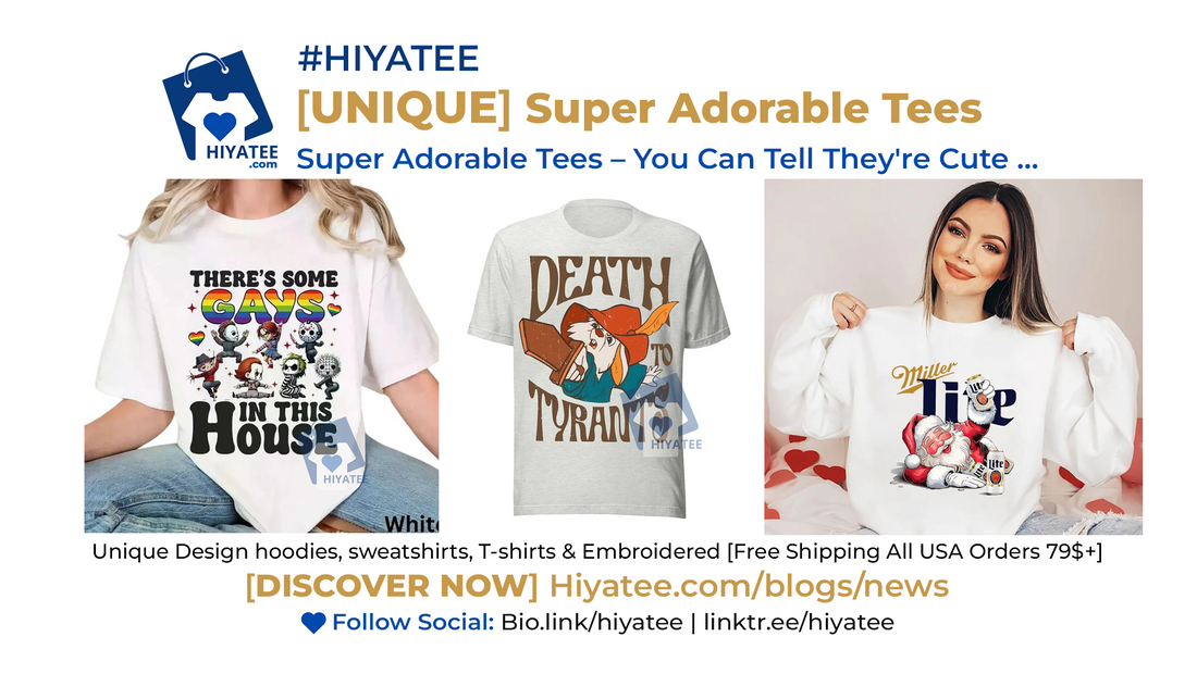 Super Adorable Tees – You Can Tell They're Cute Just by the Outfit! 😍