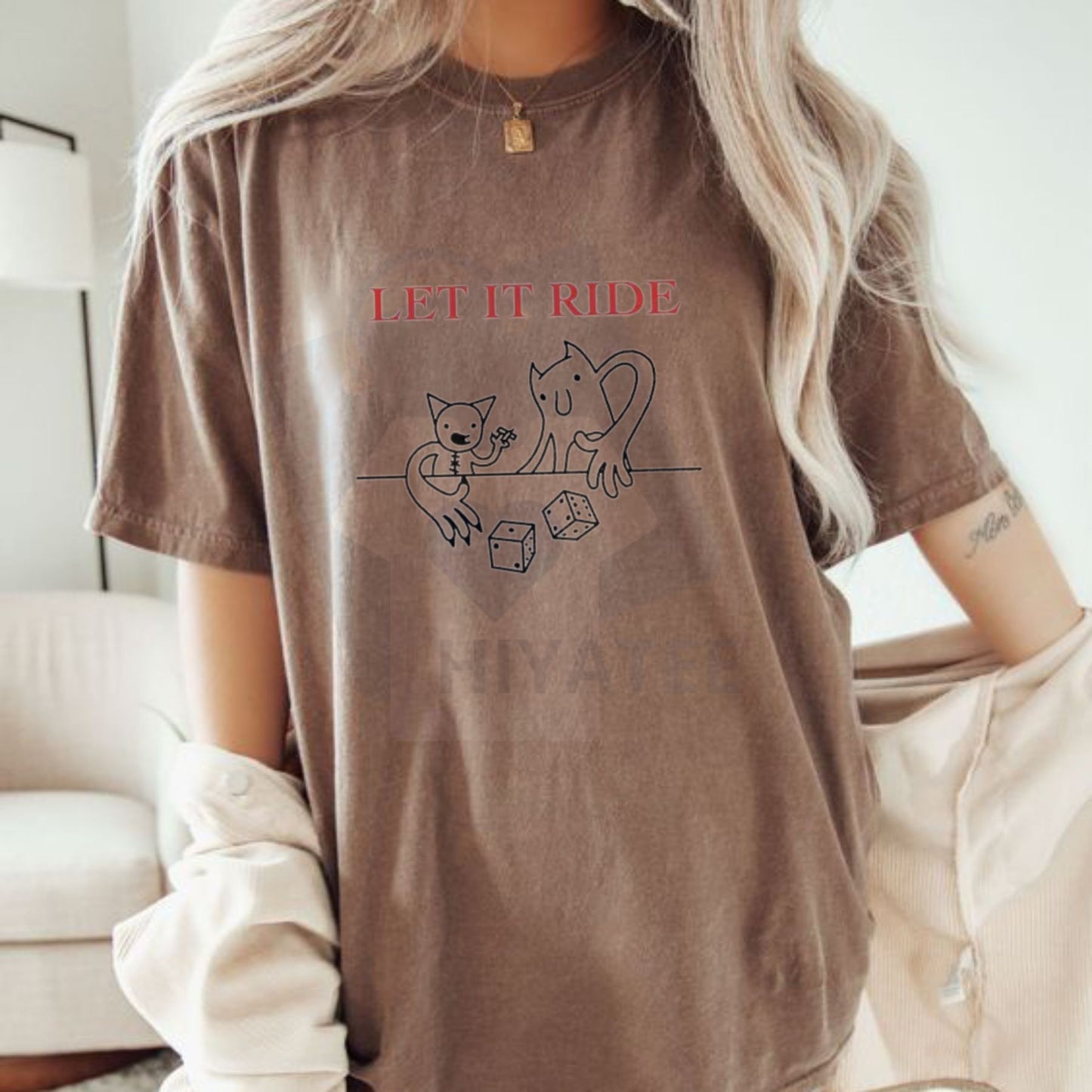 T-shirt "LET IT RIDE" (PRE-ORDER) – Bold Graphic Statement Tee