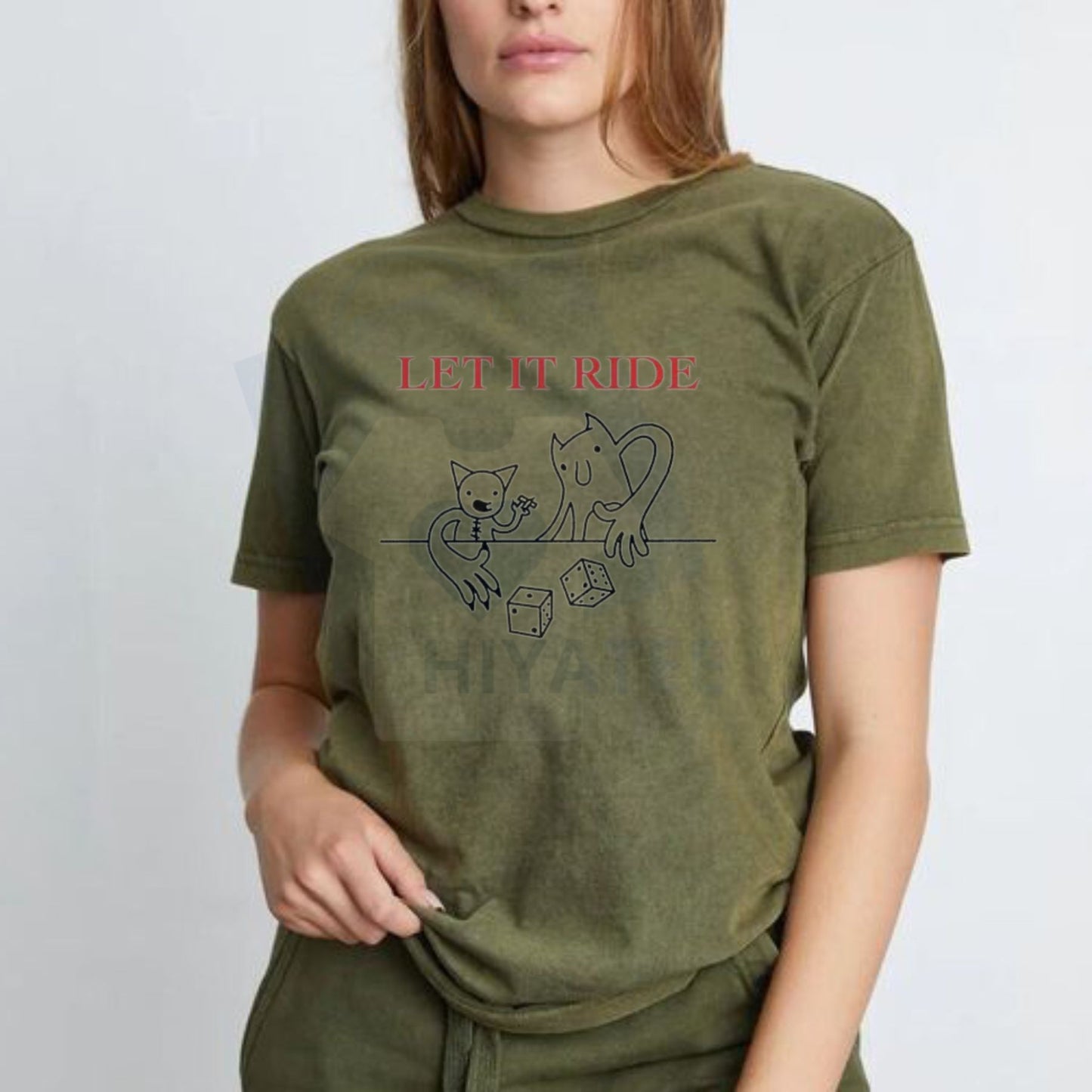 T-shirt "LET IT RIDE" (PRE-ORDER) – Bold Graphic Statement Tee