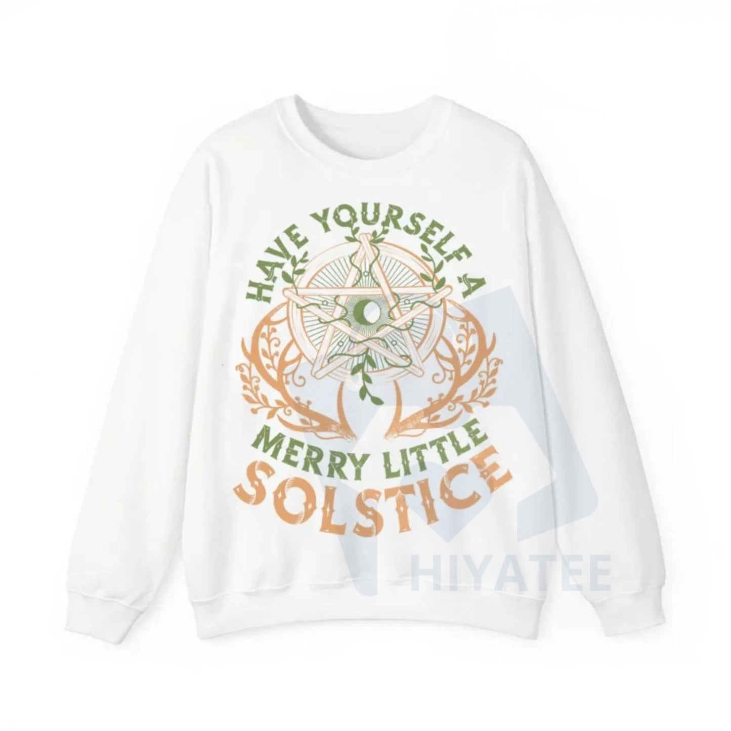 Winter Solstice T-shirt & Sweatshirt: Yule Christmas Tee, Have Yourself A Merry Little Solstice Sweatshirt, Pagan Holiday Gift
