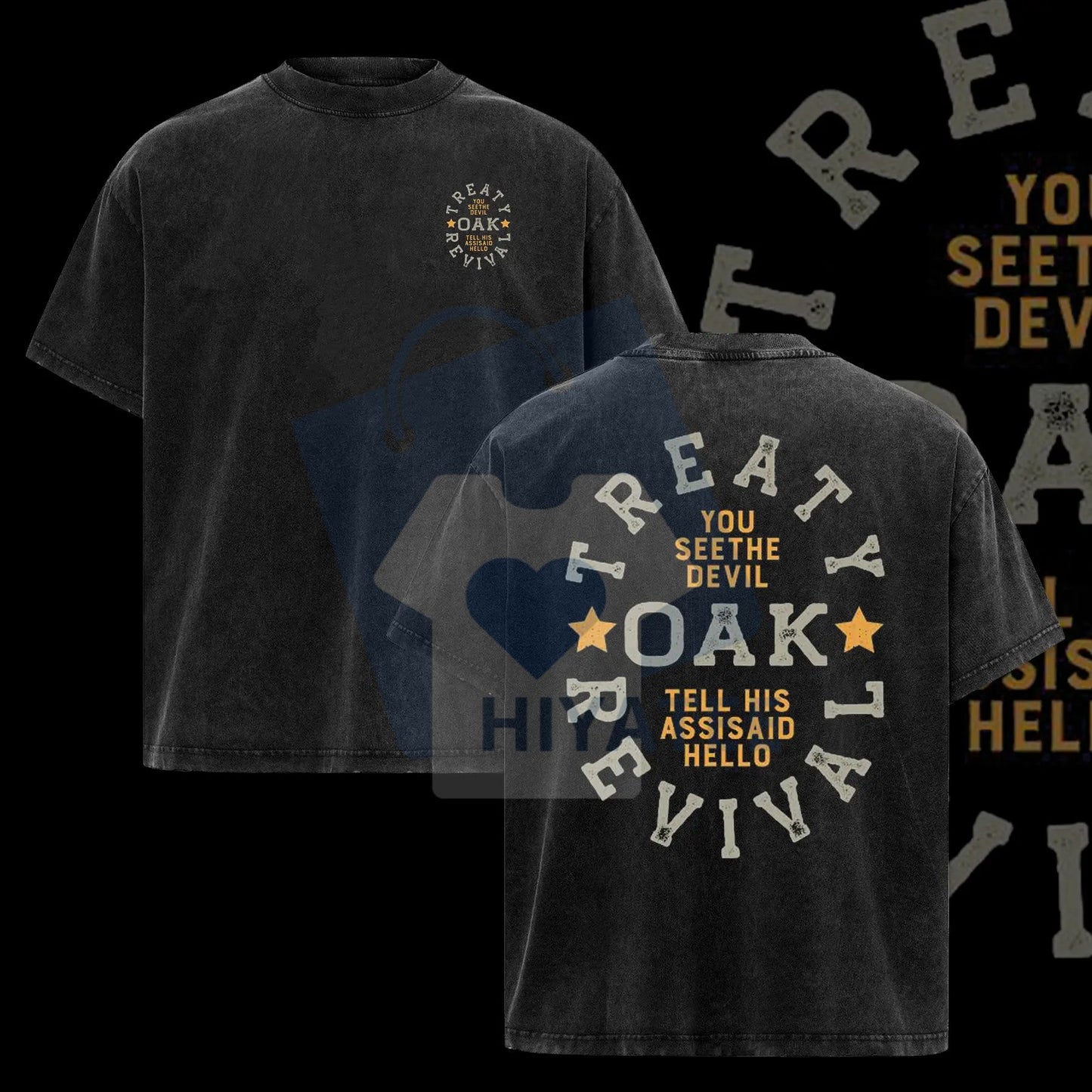 Treaty Oak Revival T-Shirt – Retro Rock Band Shirt, Vintage Music Graphic Tee
