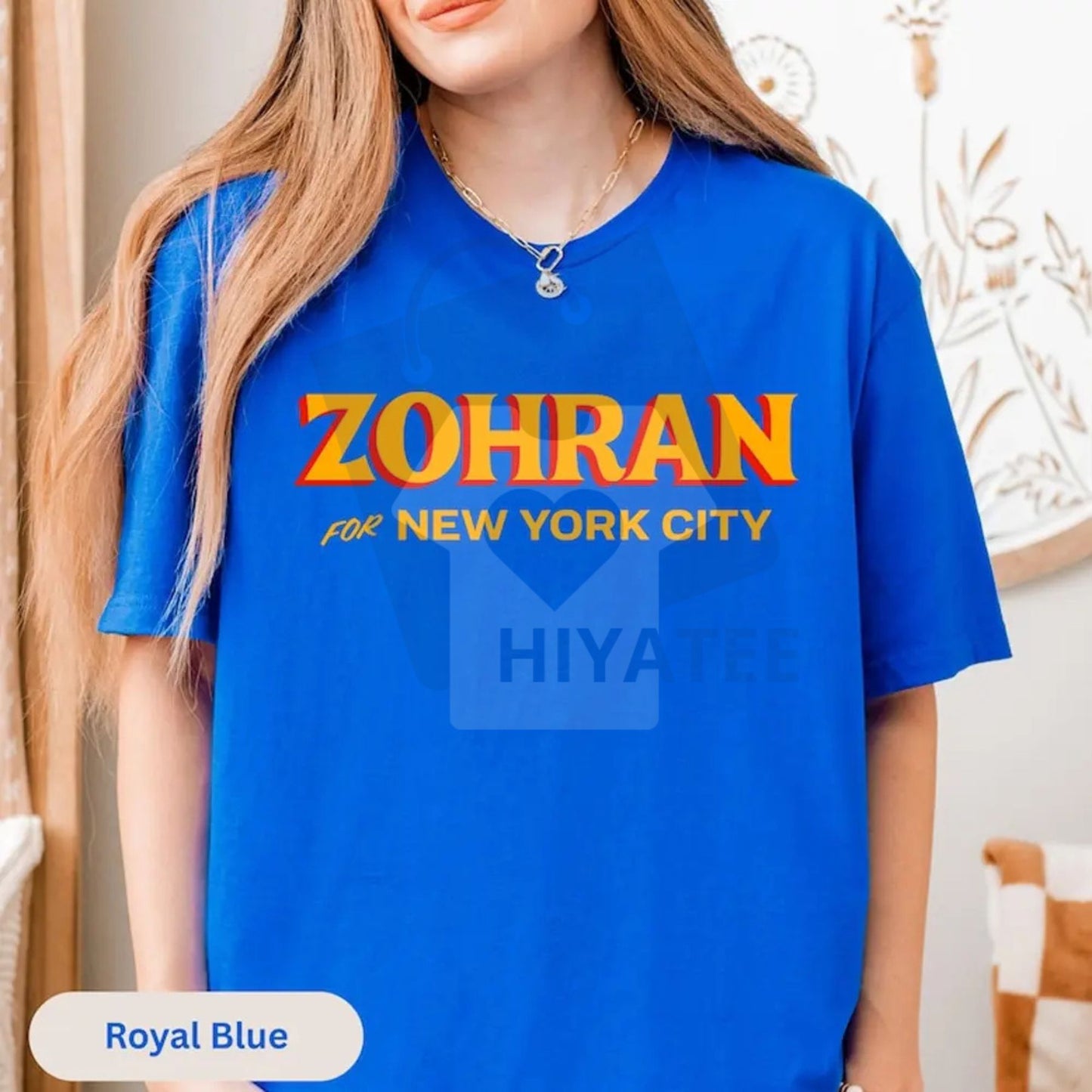 Zohran for NYC T-Shirt – Zohran Mamdani 2025 Vote Progressive Democrats Tee