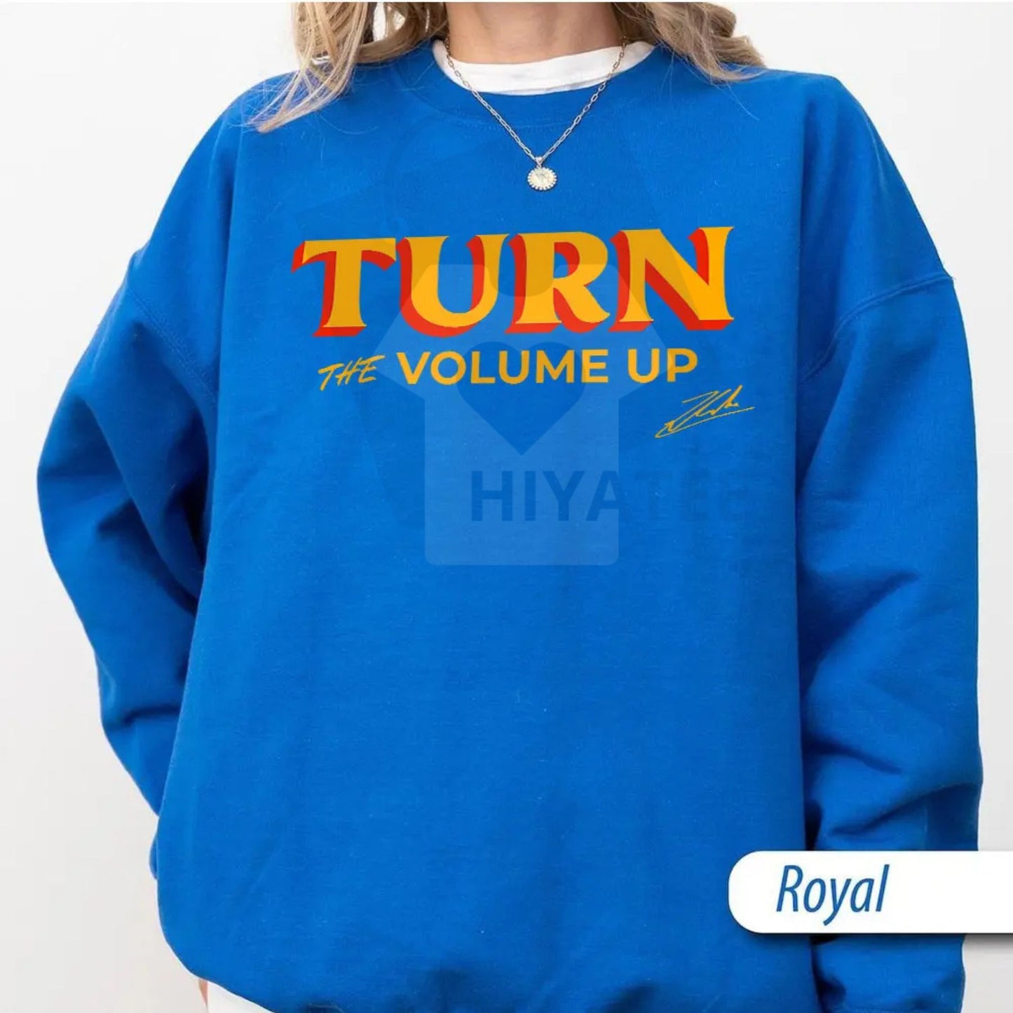 Zohran Mamdani "Turn the Volume Up" Sweatshirt: NY Political Slogan Crewneck, Progressive Activist Apparel, Unisex Fan Gift