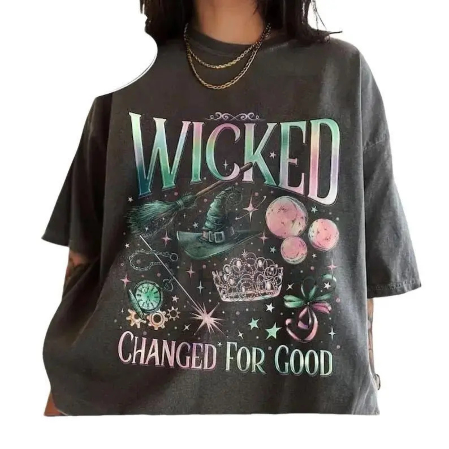Wicked Changed For Good Comfort Colors Shirt – Wizard Defying Gravity Tee, Retro Musical Broadway Fan Gift