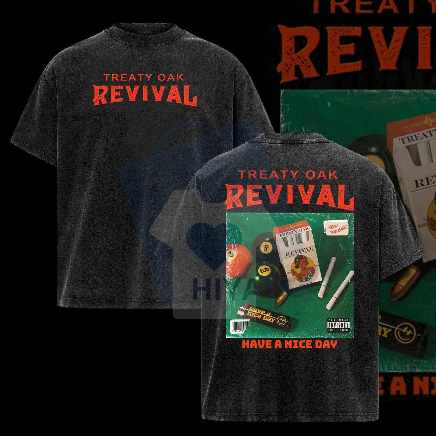 Treaty Oak Revival T-Shirt – Retro Rock Band Shirt, Vintage Music Graphic Tee