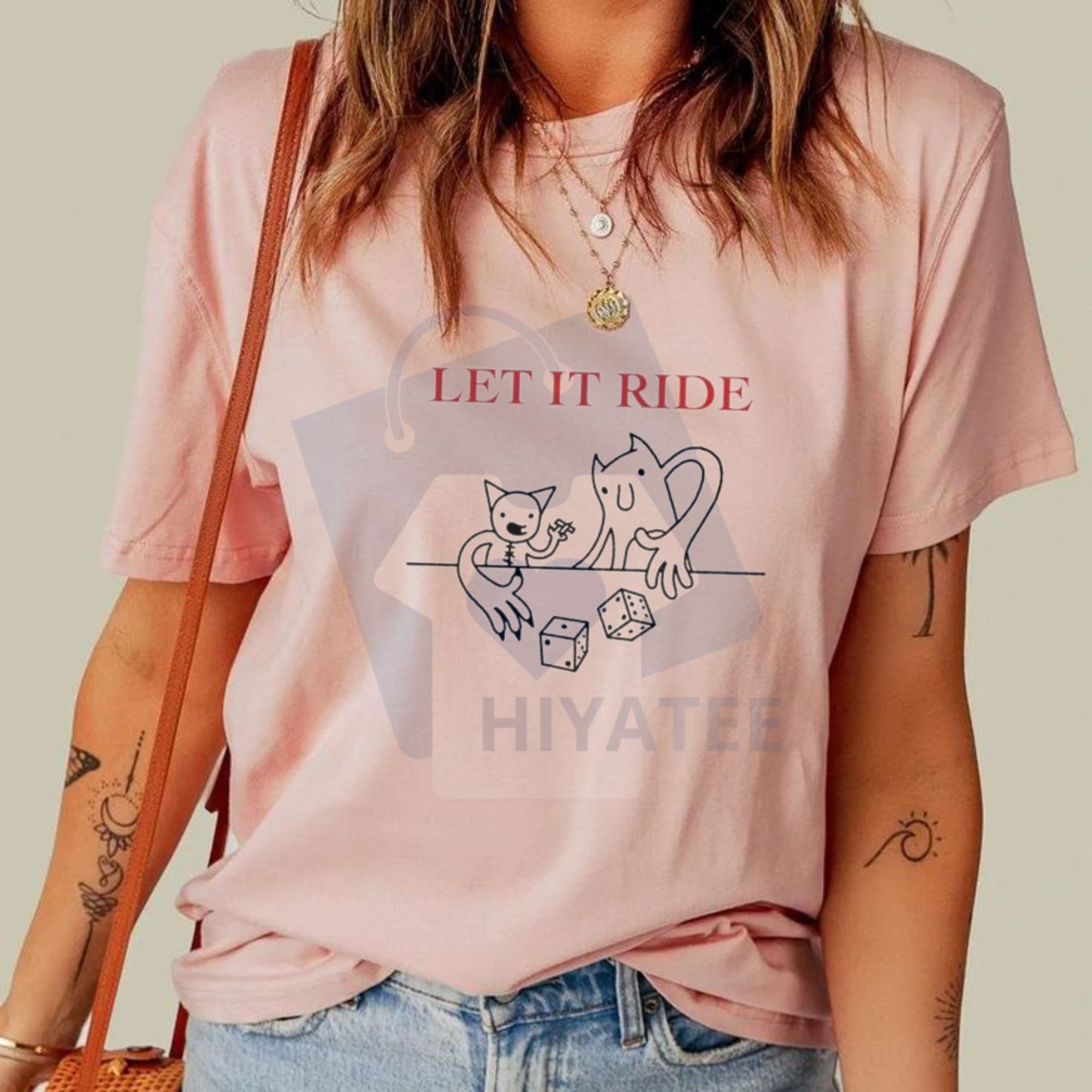 T-shirt "LET IT RIDE" (PRE-ORDER) – Bold Graphic Statement Tee