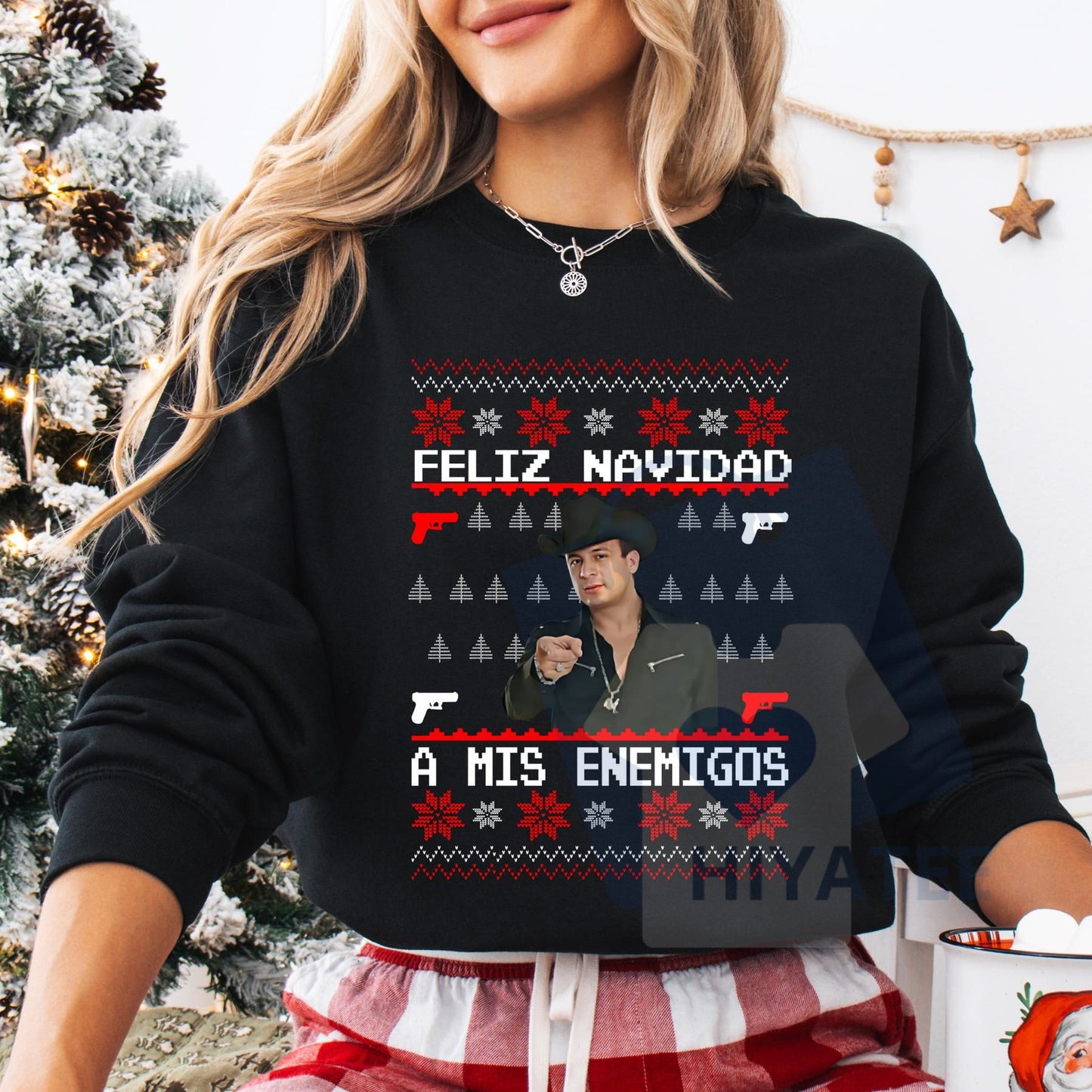 Mexican Christmas Sweatshirt: Feliz Navidad Gift, Funny Gift Ideas, Christmas Gift For Him Her, Mexican Holiday Pullover 2025