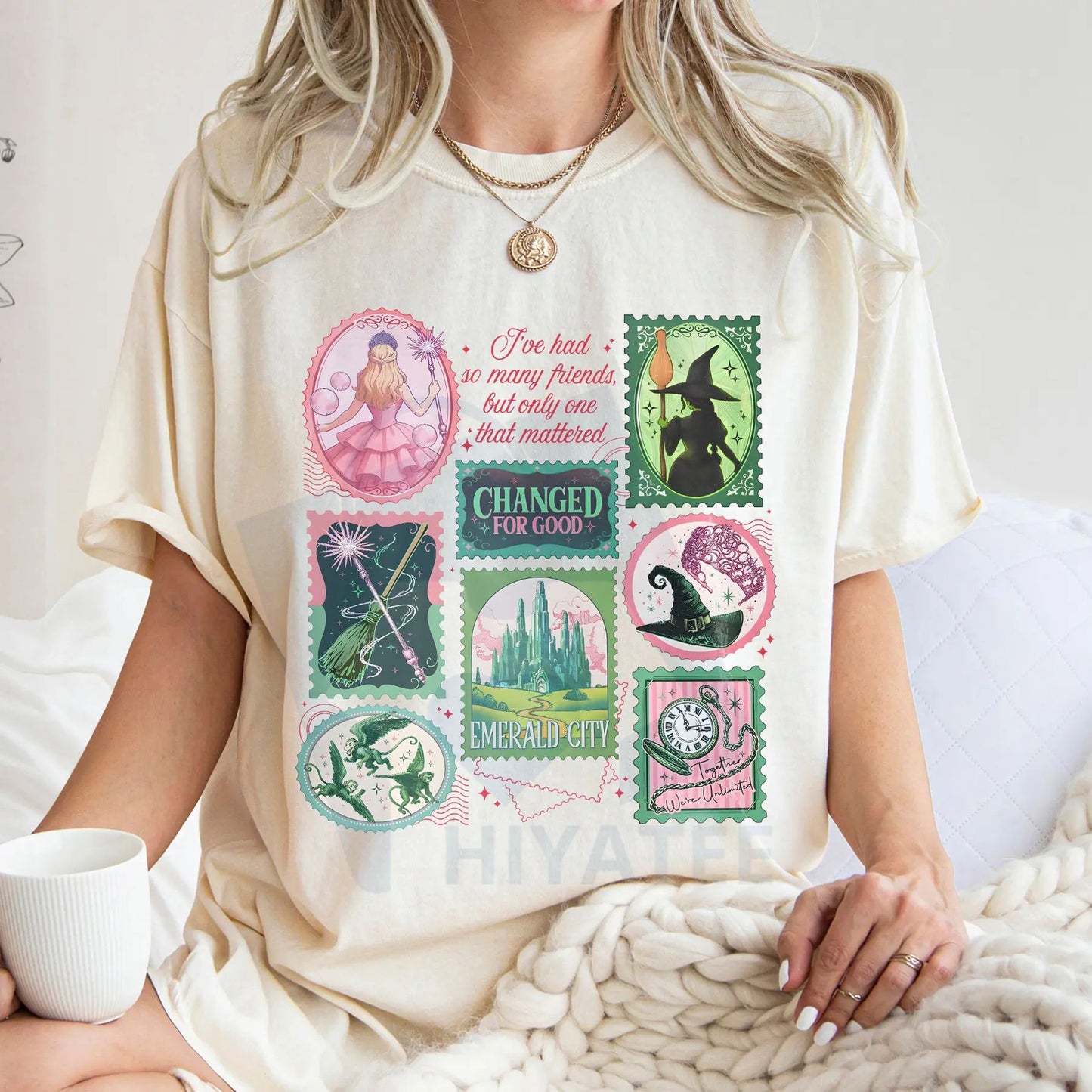 Wicked Changed For Good Comfort Colors Shirt – Wizard Defying Gravity Tee, Retro Pink Green Musical Shirt, Broadway Gift