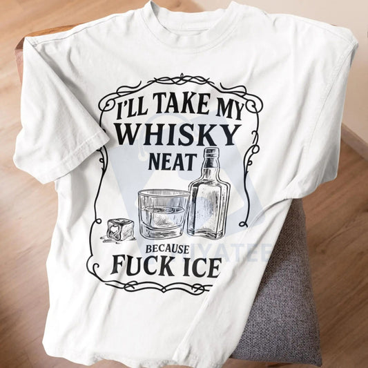 "I'll Take My W Neat Because F ICE" Pro-Immigrant T-Shirt – Latino Activist Anti-Deportation Tee - Hiyatee