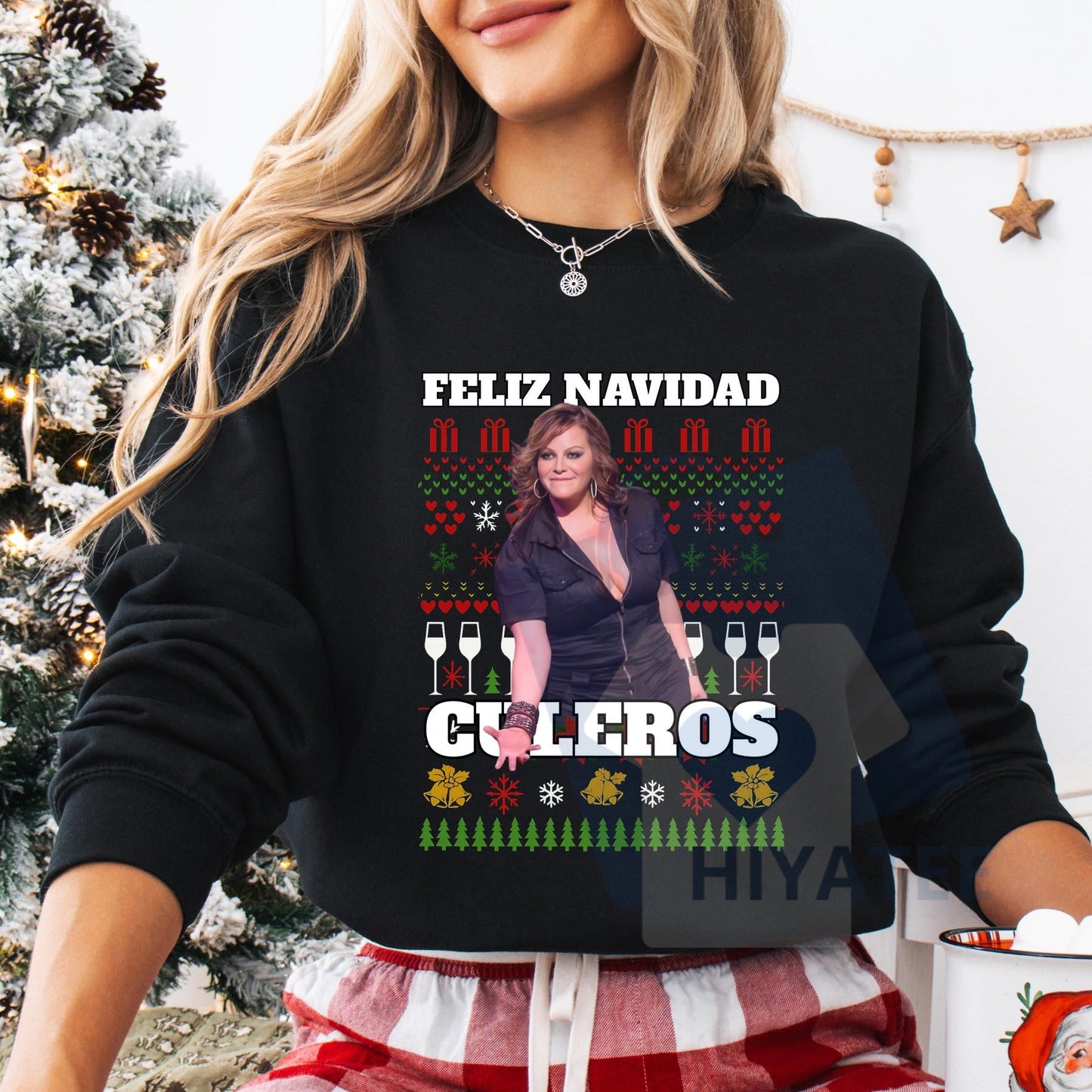 Mexican Christmas Sweatshirt: Feliz Navidad Gift, Funny Gift Ideas, Christmas Gift For Him Her, Mexican Holiday Pullover 2025 - Hiyatee