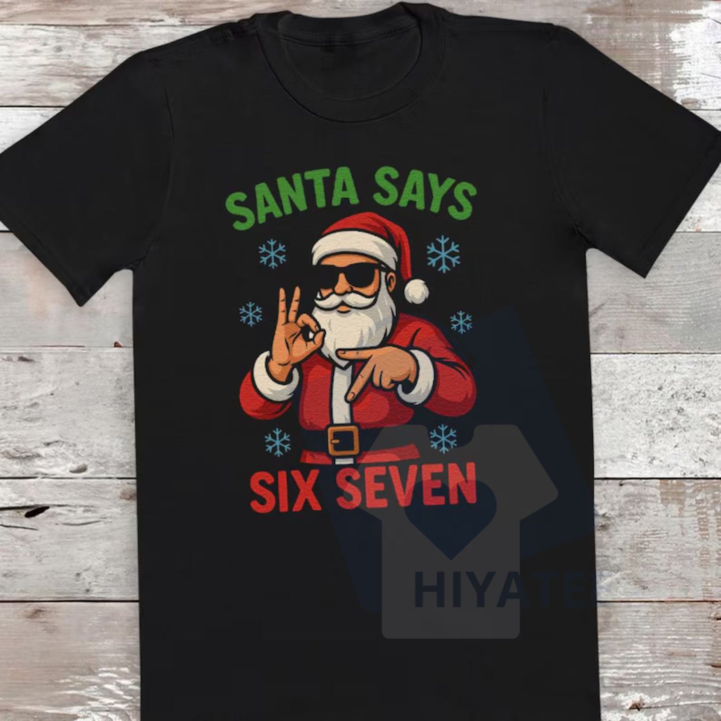 Six Seven T-Shirt – 6-7 Meme T-Shirt | Funny Viral Culture Graphic Tee - Hiyatee