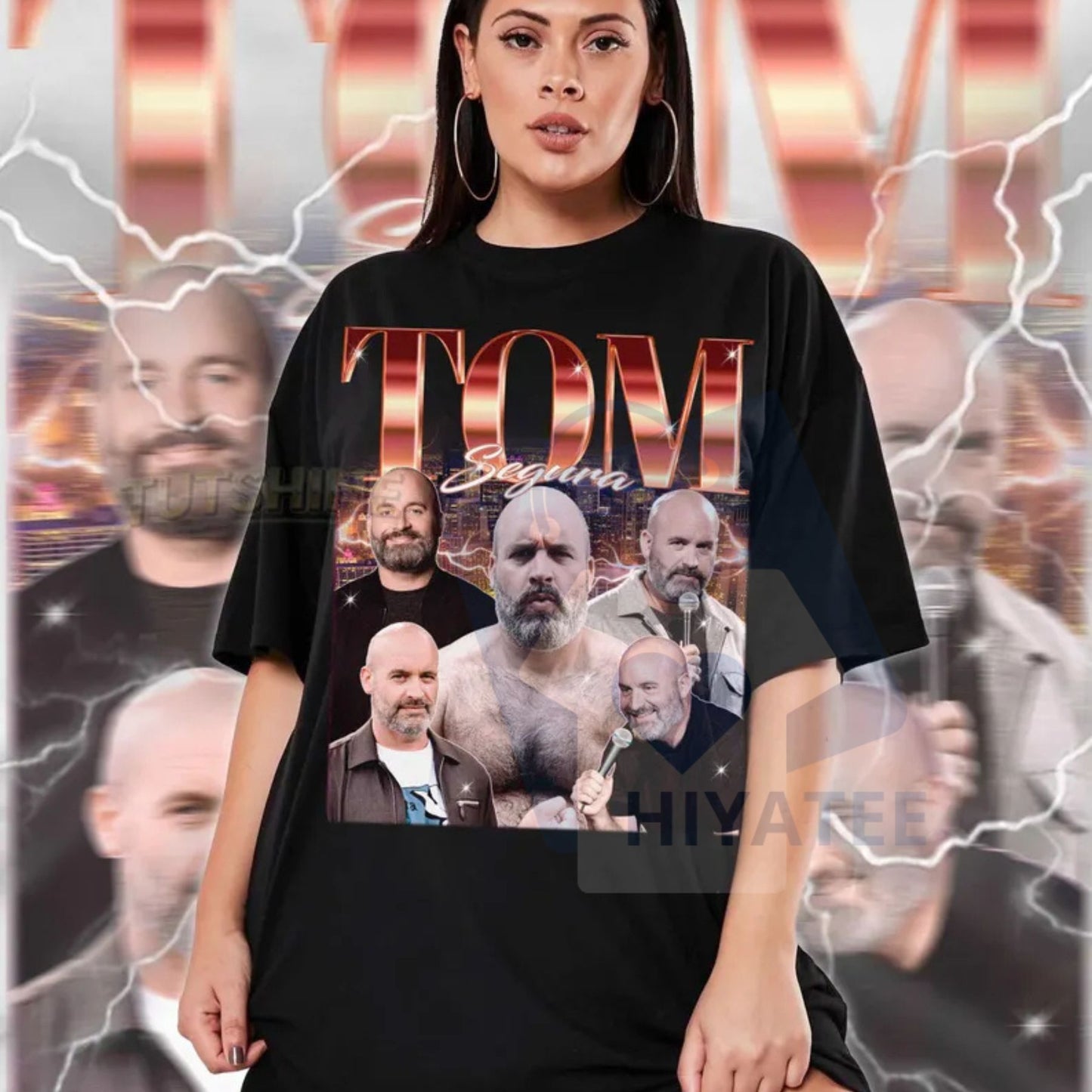 TOM SEGURA Vintage 90s Style Shirt – Retro Comedian Fan Merch Gift Tee - Hiyatee
