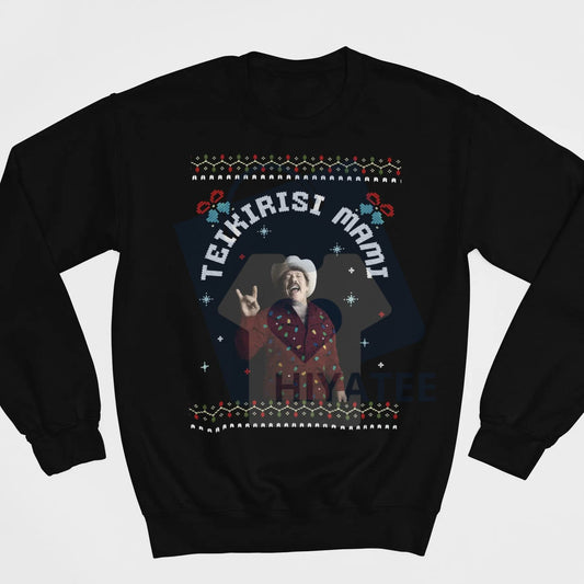 Teikirisi Mami Sweatshirt - Black: Funny Spanish Slogan Pullover, Latina Mom Gift, Humor Crewneck, Teikirisi Apparel - Hiyatee