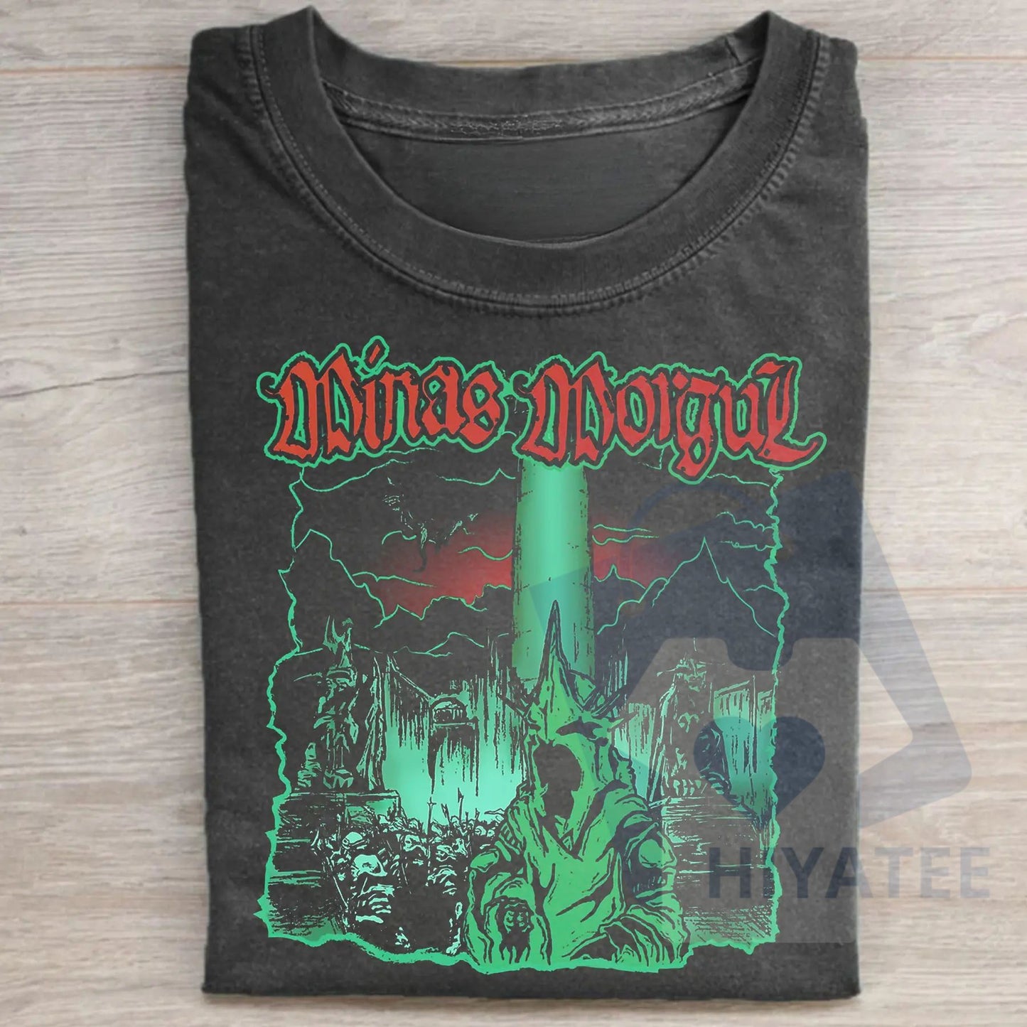 Vintage Minas Morgul Graphic Tee – Nazgûl Morgul King Lord of the Rings Shirt - Hiyatee