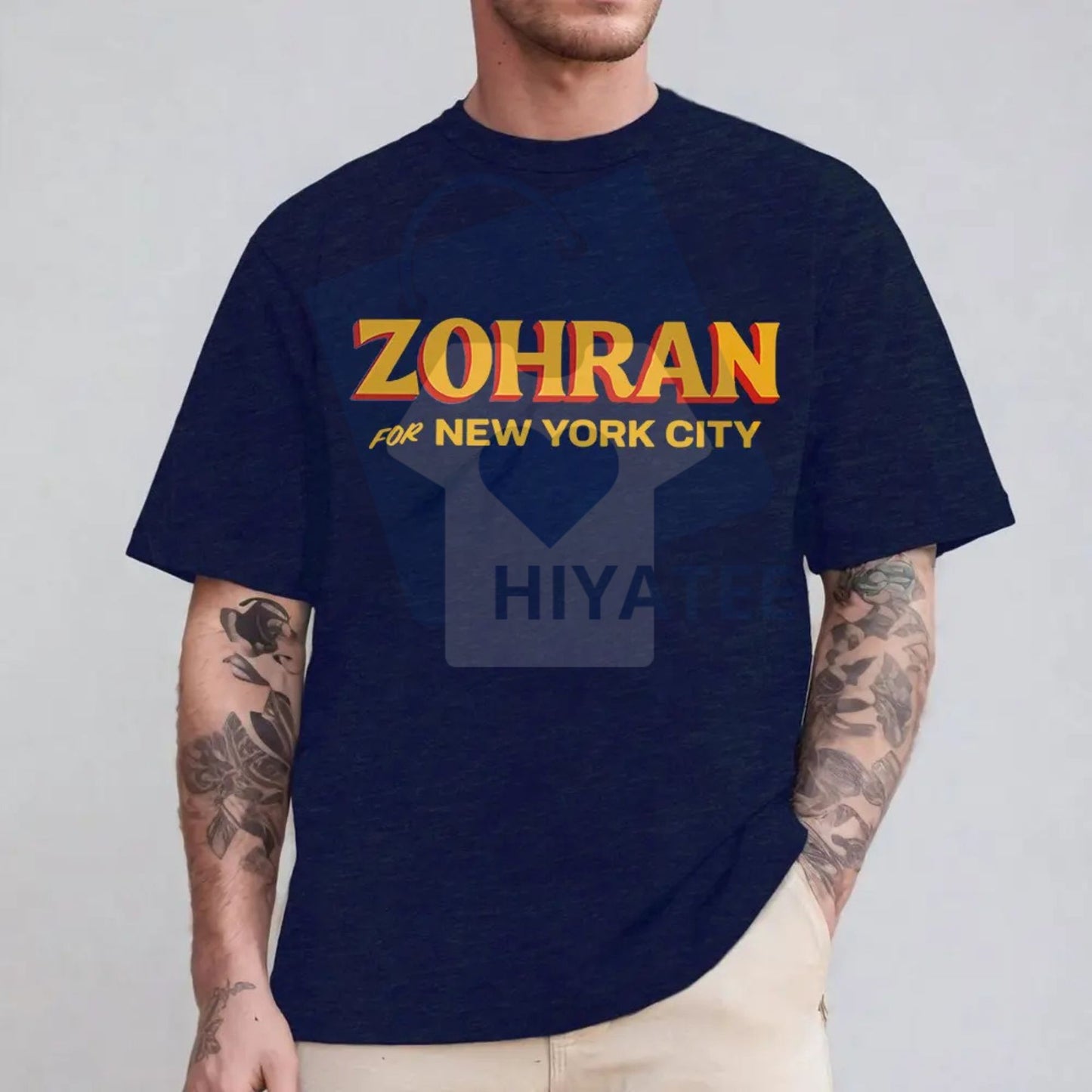 Zohran for NYC T-Shirt – Zohran Mamdani 2025 Vote Progressive Democrats Tee - Hiyatee